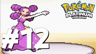 Beating Fantina  Gym Leader 3  Pokemon Platinum Walkthrough Part 12 [upl. by Llehcar]