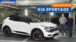 Essai Détaillé Kia Sportage  Le Moniteur Automobile [upl. by Notsob]