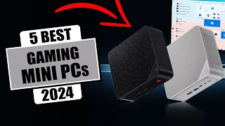 5 Best Gaming Mini PC  Best Mini PC for Gaming 2024 [upl. by Damiano408]