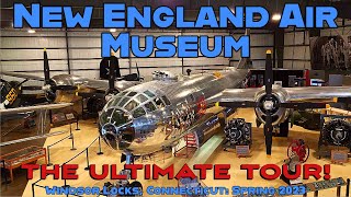 The Ultimate Tour of the New England Air Museum Spring 2023 Edition Windsor Locks Connecticut [upl. by Nyletac727]