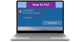 Fix No Internet Secured Error On Windows 11 11 Method  100 Fix [upl. by Dippold808]