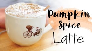 Pumpkin Spice Latte Creamy Healthy Vegan Low Calorie  CHEAP CLEAN EATS [upl. by Nautna]