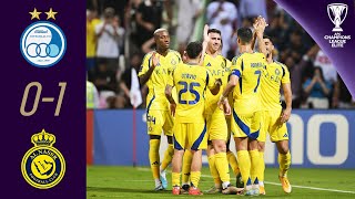 Laporte ensures win  Esteghlal FCIRN  Al Nassr KSA  Highlights  AFC Champions League Elite™ [upl. by Lumbye]