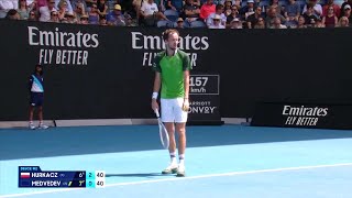 Hubert Hurkacz vs Daniil Medvedev Highlights Australian Open 2024 LIVE🔴 [upl. by Aciraj]