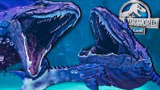 NEW DUNKLEOSAURUS MAX LVL 40  AQUATIC HYBRID MAXED  Jurassic World  The Game  Ep 257 [upl. by Archambault]