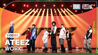 KChoreo 8K 에이티즈 직캠 WORK ATEEZ Choreography MusicBank 240607 [upl. by Tibbetts]