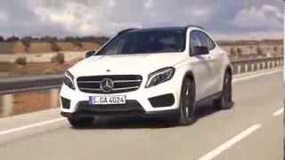 MercedesBenz GLA 250 4Matic Driving Footage [upl. by Barram531]