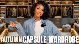 How to Build the BEST Capsule Autumn WARDROBE on a budget [upl. by Namyac]