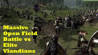 Massive Open Field Battle Vs Elite Vlandians [upl. by Ayet]