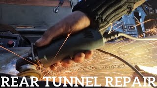 Cortina Mk4 Ghia 23 V6 Restoration  Rear Tunnel Repair P46 [upl. by Izabel649]