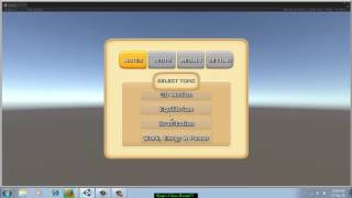 Unity3D NGUI cool UI app test [upl. by Diego130]