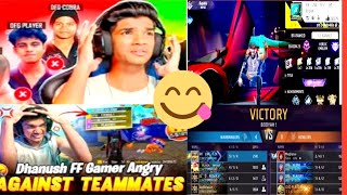 DFG DHANUSH ANGRY AGAINST TEAMMATES 40 BY RK LIVE [upl. by Graf360]