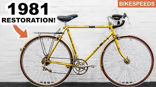 Rusty Claud Butler Restoration 1981 Vintage Bike Rebuild [upl. by Sevy]