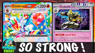 CINDERACE ex  Underrated Powerhouse  Can Easily be a Tier1 Build  Pokemon TCG  STELLAR CROWN [upl. by Michaeline]