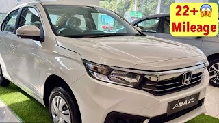 Honda Amaze S 2024 Model  Amaze 2nd Base Model Features Interior Price  Amaze RealLifeReview [upl. by Isola]