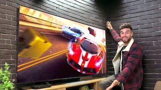 75Inch LG QNED MiniLED 86 4K TV Unboxing amp Impressions  Best Affordable Large TV 2023 [upl. by Dressel]