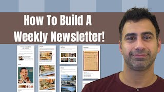 How To Build A Weekly Newsletter with QampA [upl. by Zul]