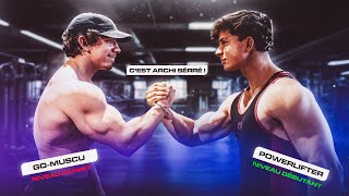 POWERLIFTER VS BODYBUILDER  QUI EST LE PLUS FORT [upl. by Alahs]