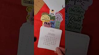 DIY calendar with Cricut Design Space [upl. by Mather]