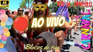 🔴 AO VIVO CARNAVAL OUTEIRO DA GLÓRIA RIO DE JANEIRO🇧🇷🎉🎊 Street Party Carnival Brazil 🇧🇷🎊 [upl. by Amlus]