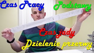 czas pracy czas jazdy odpoczynek dzienny odpoczynek tygodniowy kierowcy [upl. by Mairam283]