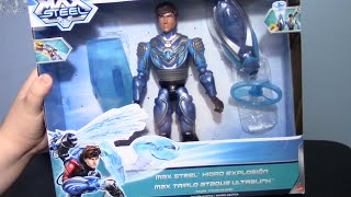 Max Steel 2013 Hydro Explosion Max Figure Review [upl. by Ocsic]