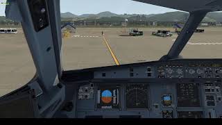 XPlane 11  A320 RCKHRCSS 測試航班 [upl. by Eidorb]