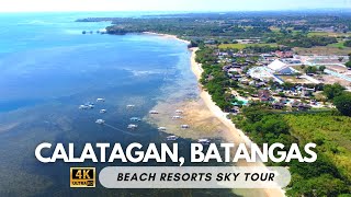 Calatagan Batangas Beaches Drone Shots 4k [upl. by Willabella]