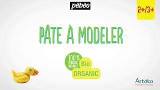 Pâte à modeler Pébéo  100 naturelle et bio [upl. by Massie]