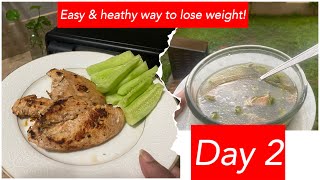 Day 2 Weight loss Diet plan  What I eat in a day to lose 25 kg by Aleezay Reviews [upl. by Annyahs]