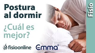 😴 ¿Cuál es la mejor POSTURA para DORMIR [upl. by Neelyar]