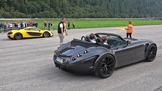 Wiesmann MF5 Roadster vs McLaren P1 [upl. by Lanni]