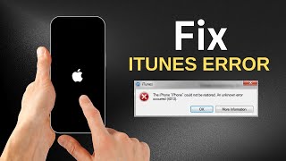 How to Fix iTunes Error 40131110  Stuck on apple logo without data loss iOS 17 Supported [upl. by Akelam]