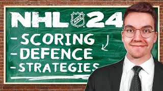 HOW TO BE GOOD AT NHL 24 [upl. by Elleinahc]