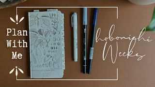 Hobonichi Weeks 🌧️  Plan with Me [upl. by Wells]