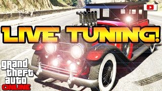 Grand Theft Auto 5 Online  Roosevelt Valor Live Tuning Be My Valentine Update [upl. by Jair]