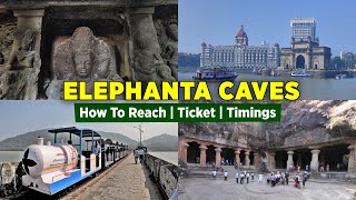 Elephanta Caves Mumbai Complete Guide  Elephanta Ferry amp Ticket Price  Elephanta Island Vlog [upl. by Sewole]