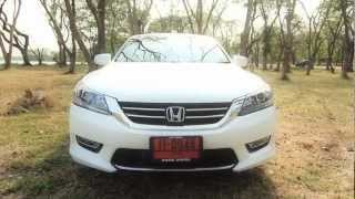 New Honda Accord 2013 quotติดแก๊สquot ฮอนด้า แอคคอร์ด G9 คันแรกในไทย [upl. by Adnarrim482]