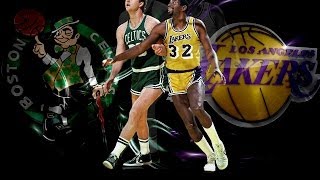 Nba 2k14 Next  Gen Magic Johnson Vs Larry Bird BlackTop Series 12 [upl. by Ohare]