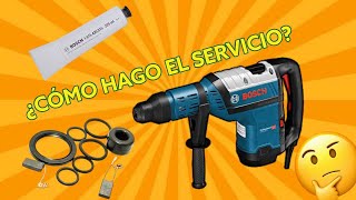 Cómo hacer servicio a demoledor Bosch❓GBH 845❗️ [upl. by Adigun]