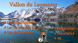 Vallon du Lauzanier en Automne pour les2randonneurs [upl. by Finnigan]