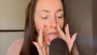 ASMR Slow intense mouth sounds for spine tingling ASMR👄 [upl. by Rowney439]