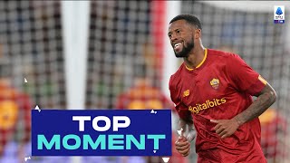 Wijnaldum opens his account with Roma  Top Moment  RomaSassuolo  Serie A 202223 [upl. by Huntingdon198]