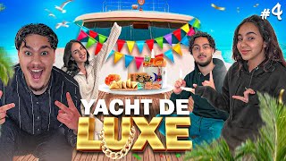 GÉANT DÎNER DU RAMADAN SUR UN YACHT DE LUXE  on fête aussi l’anniv de notre soeur 4 [upl. by Emerej]