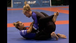 BLUE BELTS  IBJJF NOGI PAN NY 092917 NY • Girls Grappling • Women Wrestling BJJ Female Fight [upl. by Navanod705]