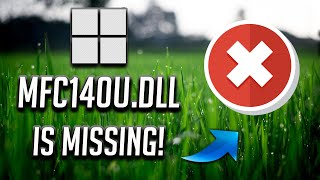 FIX MFC140udll is Missing from your computer  Not Found Error 💻 in Windows 10\11\7 ✅ [upl. by Demitria]