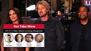 Owen Wilson  Kacey Musgraves Hot Take Show  S47 E1  The SNL Saturday Night Live Network [upl. by Leemaj]