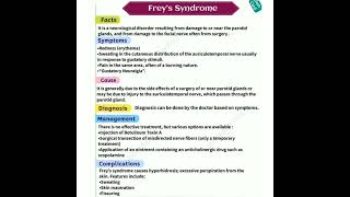 👒 Freys syndrome 👒 [upl. by Edgardo]