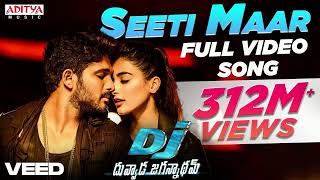 SEETI MAAR Full Video Song DJ Duvvada Jagannadham AlluArjun DSP Hits Party Songs Telugu [upl. by Alic]