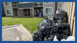 Apartment complex receives trash violation [upl. by Ilsel]